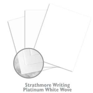  Strathmore Writing 25% Cotton Platinum White Paper   1000 