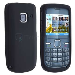   Silicone Rubber Soft Gel Cover Skin Case Accessory For Nokia C3 00