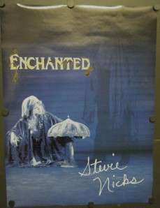STEVIE NICKS DOUBLE SIDED PROMO POSTER ENCHANTED 3 CD BOXED SET 1998 
