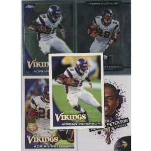  Burbank Sportscards Minnesota Vikings Adrian Peterson  20 