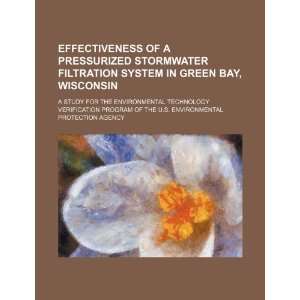  Effectiveness of a pressurized stormwater filtration 