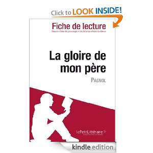 La gloire de mon père de Pagnol (Fiche de lecture) (French Edition 