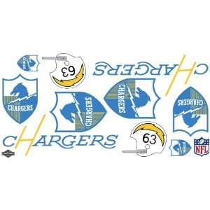 Skinit NFL San Diego Chargers Skinit Car Decals Medium   49 by 25 Inch