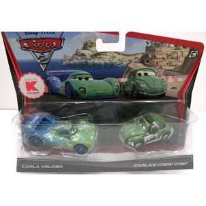   Car 2 Pack Carla Veloso Carlas Crew Chief VW Mattel 2011 Toys