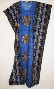 RETRO PLUS Hippie Gypsy Boho Ethnic Caftan Dress 102  