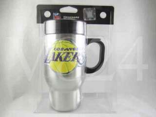 NBA Los Angeles Lakers Stainless Steel Travel Mug Cup  