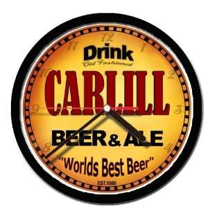  CARLILL beer and ale cerveza wall clock 