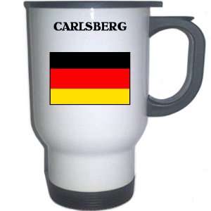  Germany   CARLSBERG White Stainless Steel Mug 