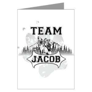    Greeting Cards (10 Pack) Twilight Wolf Team Jacob 