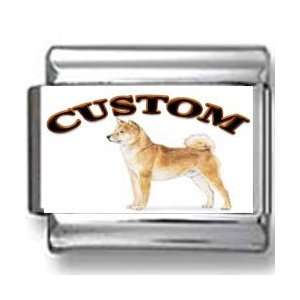  Shiba Inu Dog Custom Photo Italian Charm Jewelry