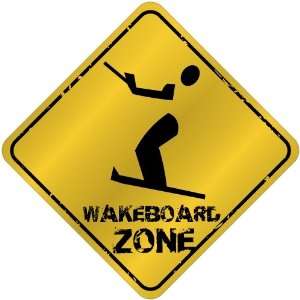 New  Wakeboard Zone  Crossing Sign Sports