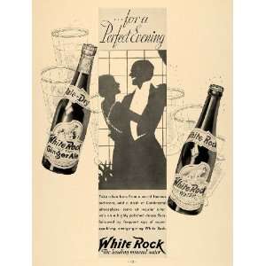   Water Ginger Ale Dance Party   Original Print Ad