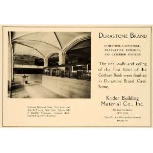   Durastone Architecture Steckler   Original Print Ad