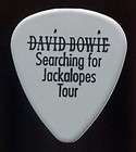 DAVID BOWIE 2002 Jackalopes Tour Guitar Pick HEATHEN custom stage 