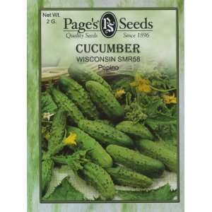  Cucumber Wisconsin SMR 58 (Pickler) Patio, Lawn & Garden