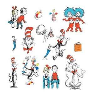  Dr. Seuss Characters Décor Set; 2 Sided; no. EU 840224 