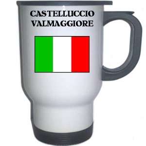 Italy (Italia)   CASTELLUCCIO VALMAGGIORE White Stainless Steel Mug