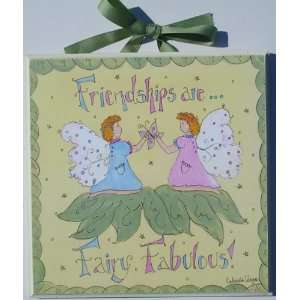  Fairy Friendship Wall Plaque Baby