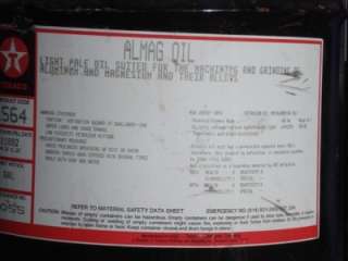 Almag Oil for Rock Saws 5 Gallon Can with over 4 Gallons Left (PICK UP 