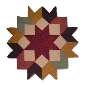  Patch Magic 30 Inch by 30 Inch Star Light Shaped Rug