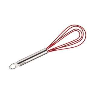  Cuisipro Silicone 8Flat Whisk   Red