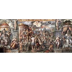   Sanzio   32 x 14 inches   Stanze Vaticane   Visi