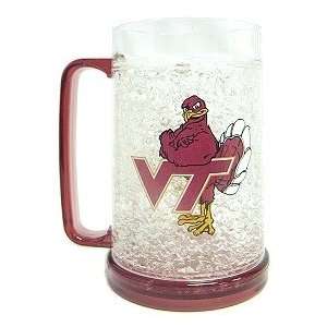  Virginia Tech Hokies Crystal Freezer Mug Sports 