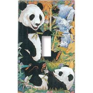 Panda Bear Single Switchplate