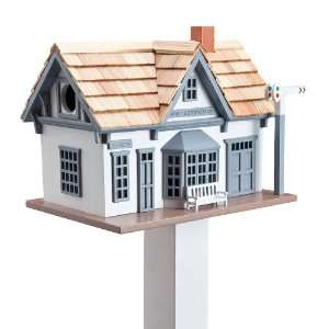 Set, Whistle Stop Train Station Birdhouse And Turned Wood 