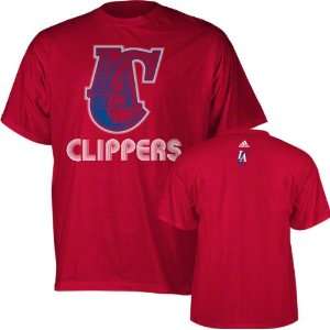  Los Angeles Clippers adidas Sonic Boom T Shirt Sports 