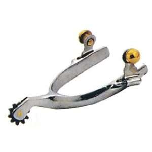  STA BRITE Stainless Steel Mens Roping Spur   Stainless 