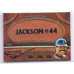  2011 Topps Update Manufactured Leather Nameplate #RJ 
