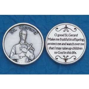  25 St. Gerard Prayer Coins Jewelry