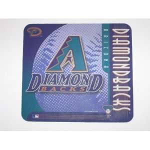   DIAMONDBACKS Team Logo 9 x 8 Computer MOUSEPAD