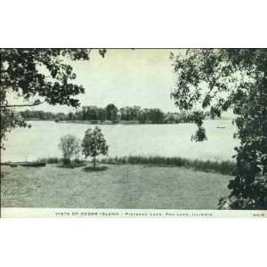   of Cedar Island   Pistakee Lake, Fox Lake, Illinois