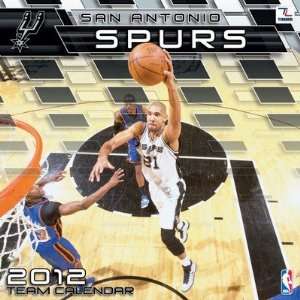  NBA San Antonio Spurs 2012 Wall Calendar