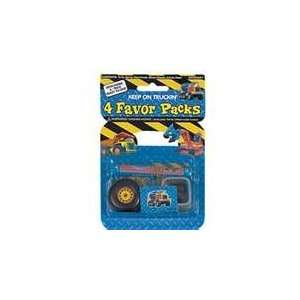  Keep on Truckin Party Favor Packs (4 count) Toys & Games