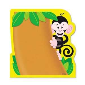  Trend® Note Pad with Monkey Design, 5 x 5, 50 Sheets/Pad 