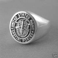 Special Forces SOG Ring   Sterling Silver   (Style #14)  