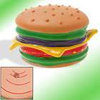 hamburger dog toy  