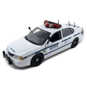  Chevrolet Impala NYPD 124 Diecast Car Model Toys & Games