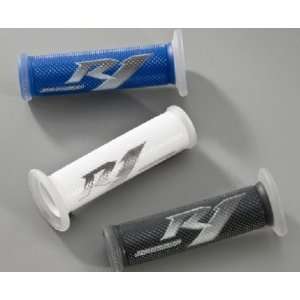  Yamaha OEM R1 Motorcycle Grips. Available in Black, Blue 