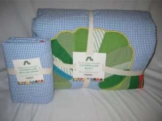   Barn Kids The Very Hungry Caterpillar Twin Quilt+Std Sham+Sheets New