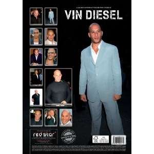  Movie Calendars Vin Diesel   12 Month Movie   16.4x11.3 