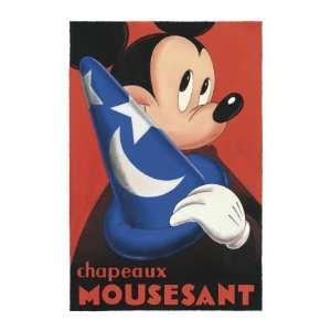  Chapeaux Mousesant Giclee Poster Print, 24x34