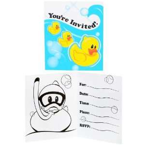  Lets Party By Party Destination Just Ducky Invitations 