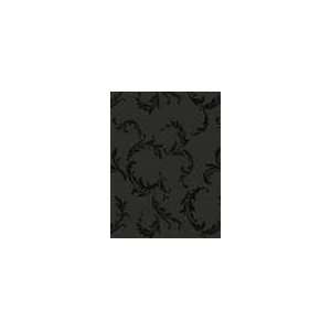  Scroll Design Black Wallpaper in Ink   Black & White