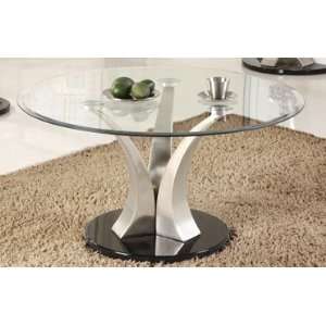  Round Cocktail Table of Charlaine Collection by 
