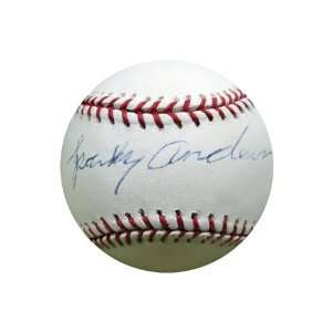  Sparky Anderson Autographed Baseball Sports Collectibles