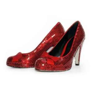  Ladies Sexy Red Sparkle High Heel Shoes   24W x 17H 